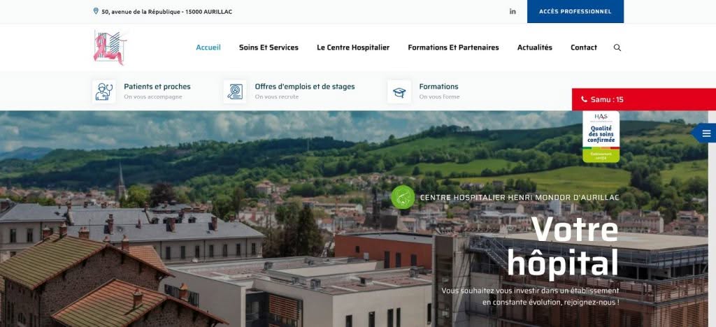 Centre Hospitalier Henri Mondor d'Aurillac